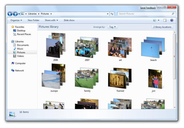 „Windows Explorer“ nuotrauka